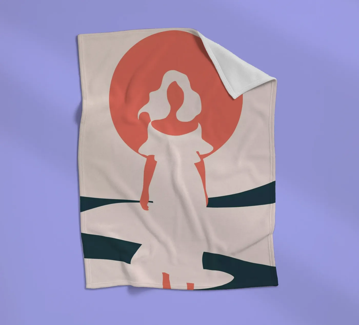 Chasing Daylight fleecedeken van Soleil Basque