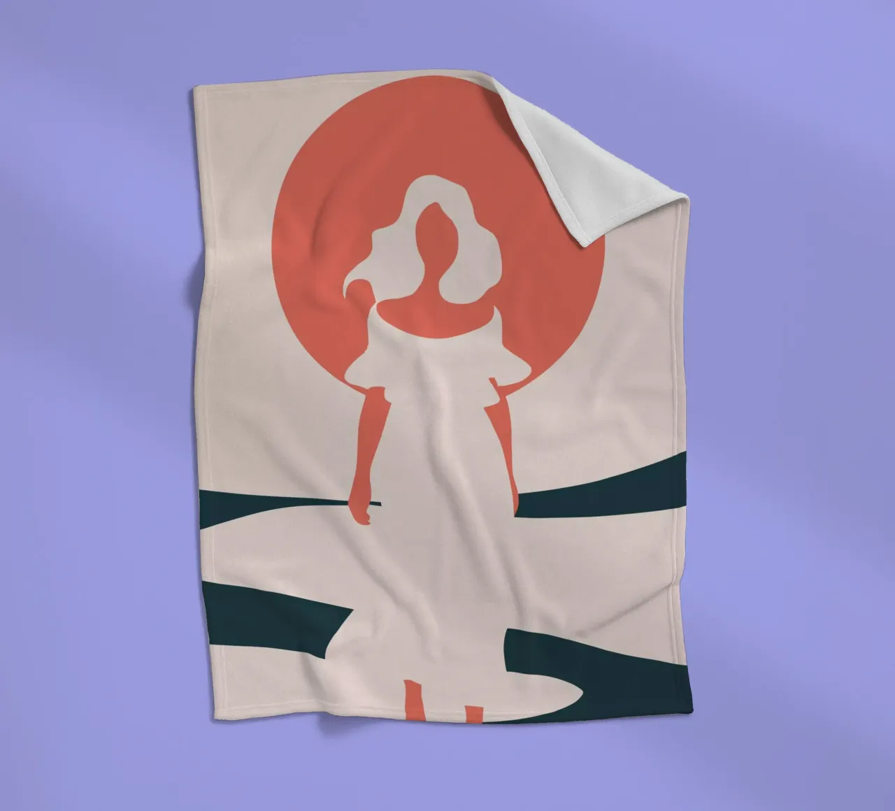 Chasing Daylight fleecedeken van Soleil Basque