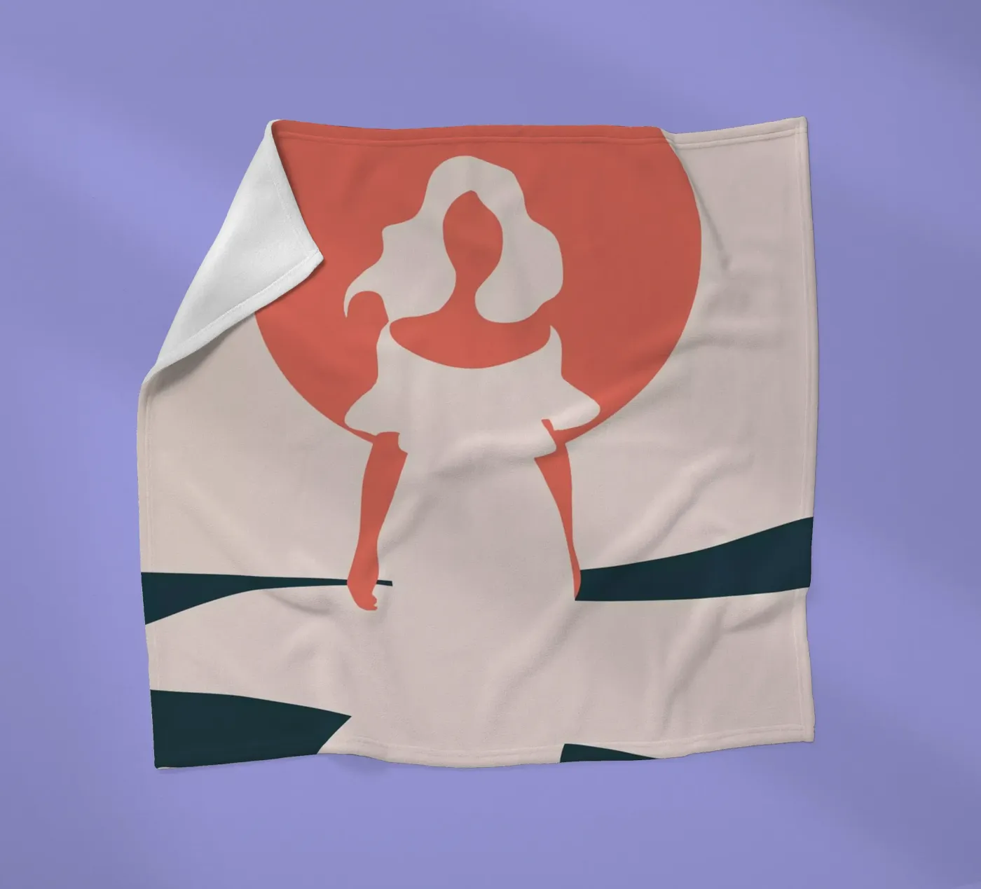 Chasing Daylight fleecedeken van Soleil Basque