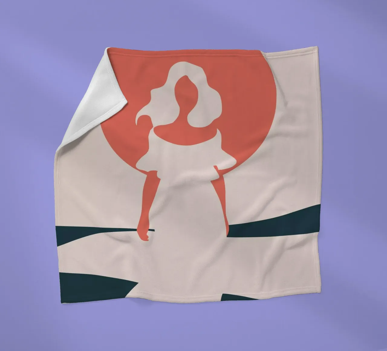 Chasing Daylight fleecedeken van Soleil Basque