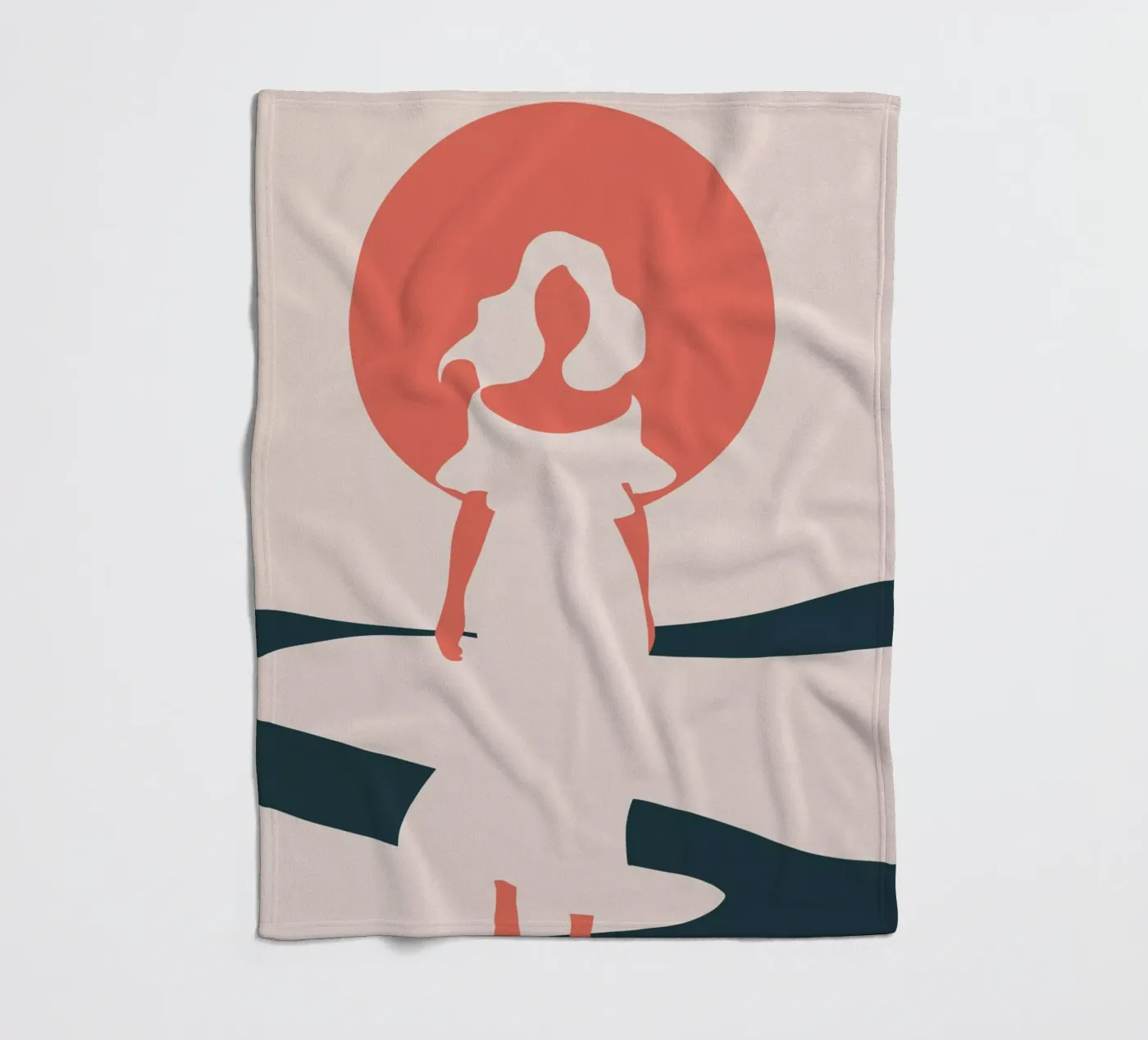 Chasing Daylight fleecedeken van Soleil Basque