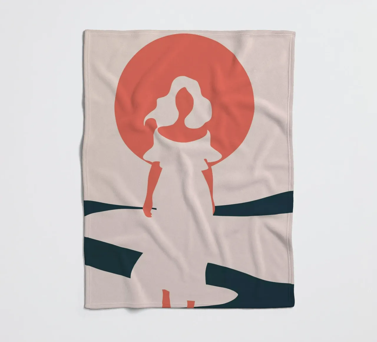 Chasing Daylight fleecedeken van Soleil Basque