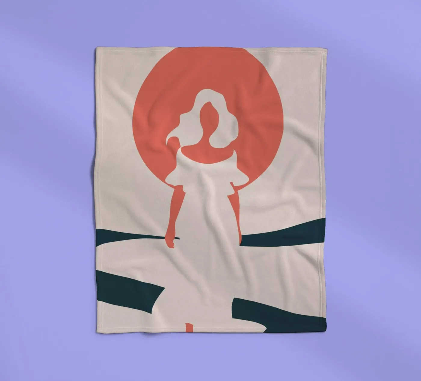 Chasing Daylight fleecedeken van Soleil Basque