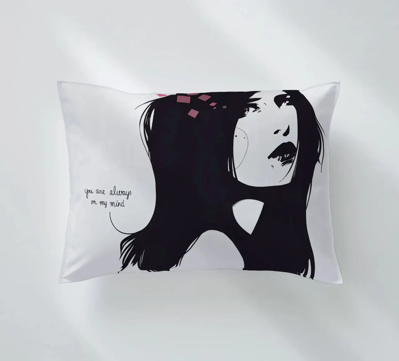 You Are Always On My Mind cuscino da Manuel Rebollo
