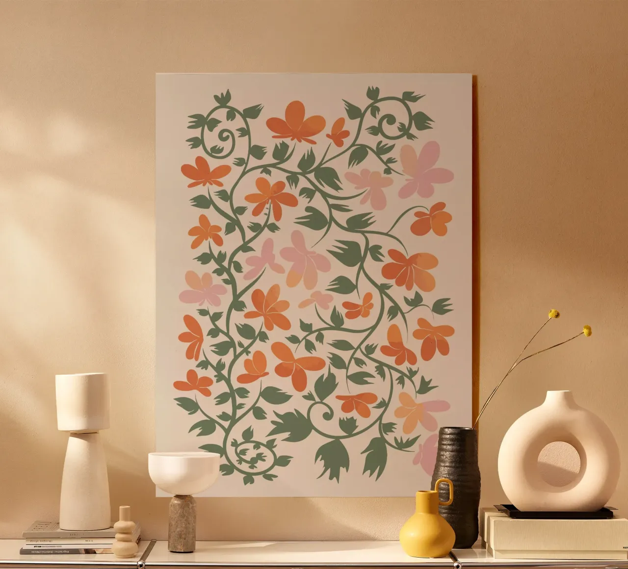 Summer Flowers plexiglass da Artsy Bessy