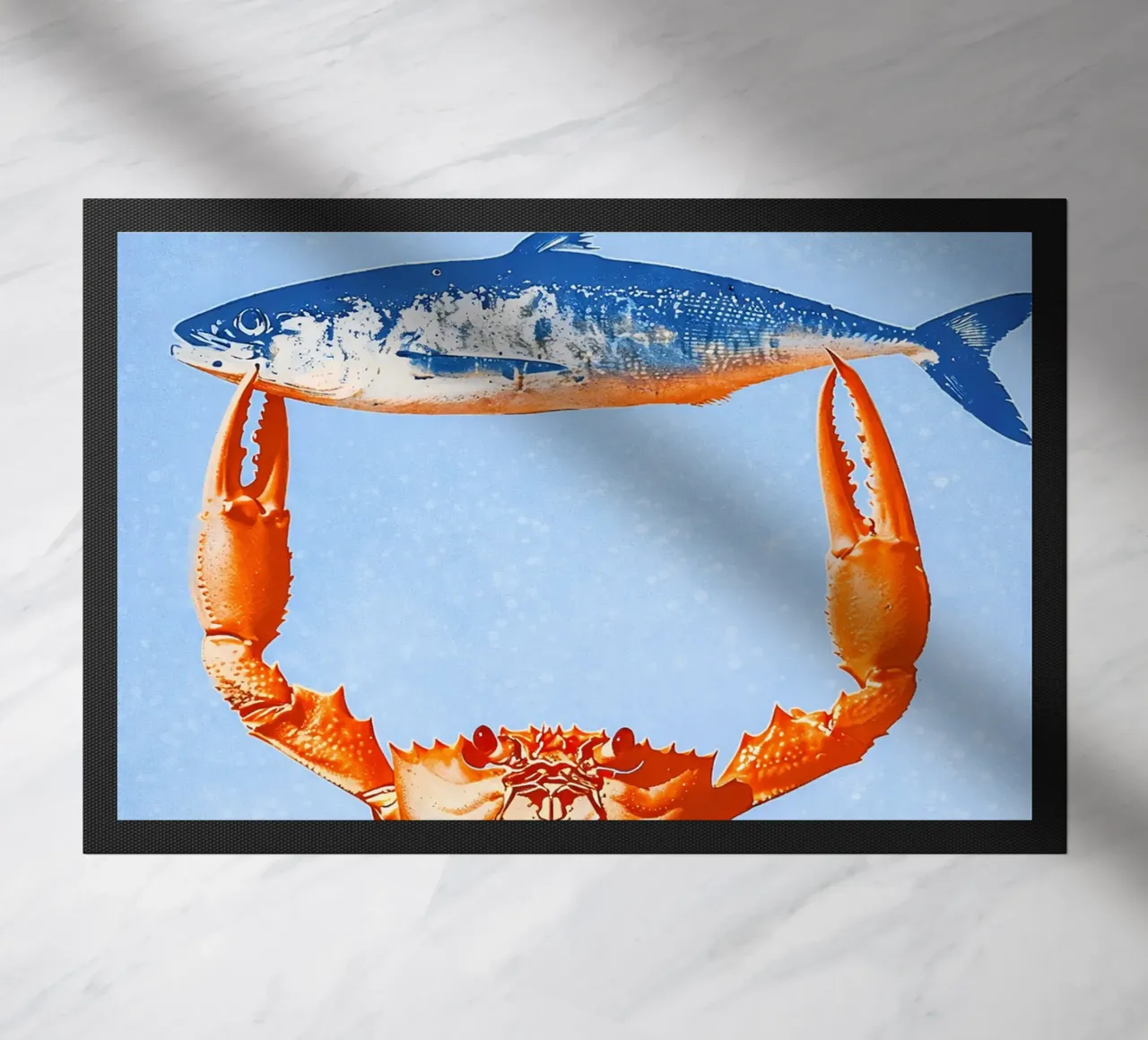 hulstkrab deurmat van Faiza