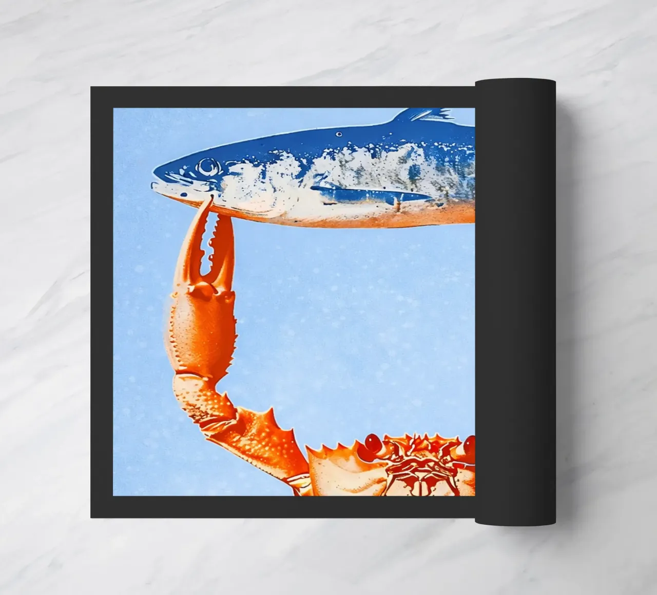 hulstkrab deurmat van Faiza