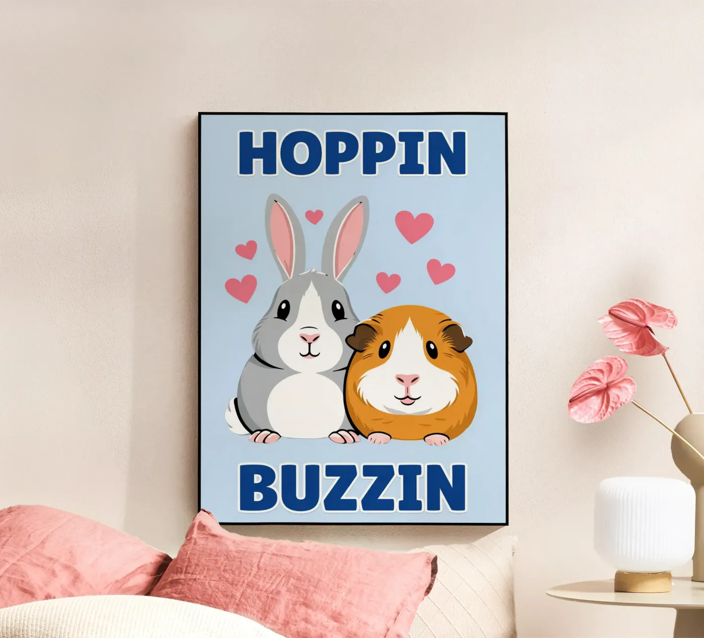 hoppin buzzin plexiglas de Faiza