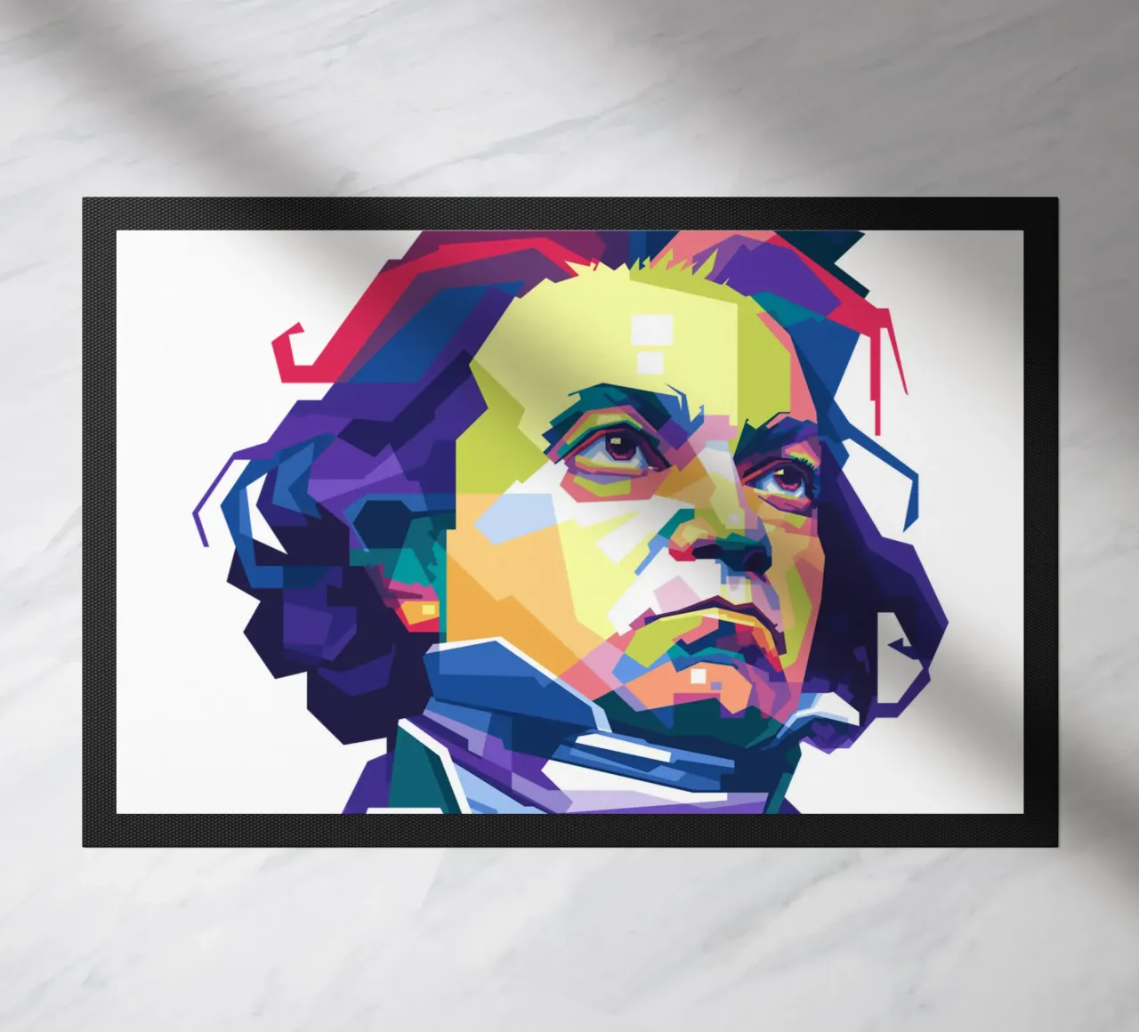 Beethoven WPAP doormat by Alkahfsmart