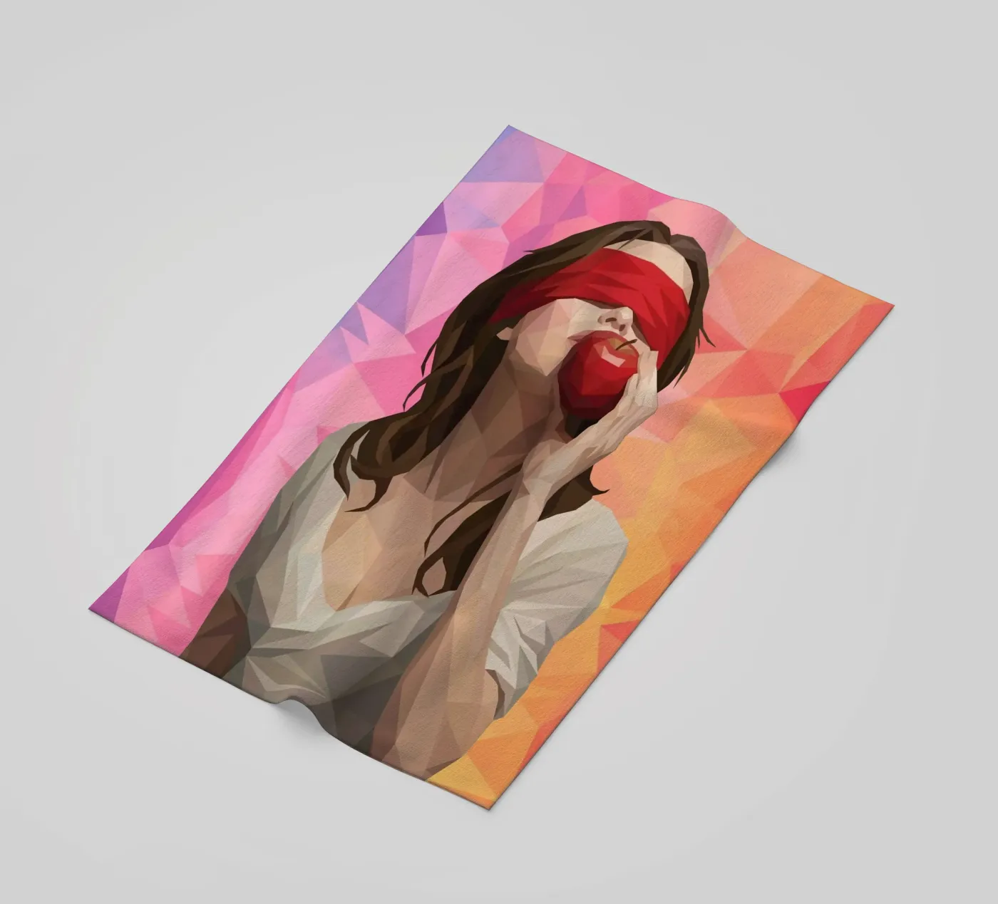 Fede cieca telo mare da Self-expression