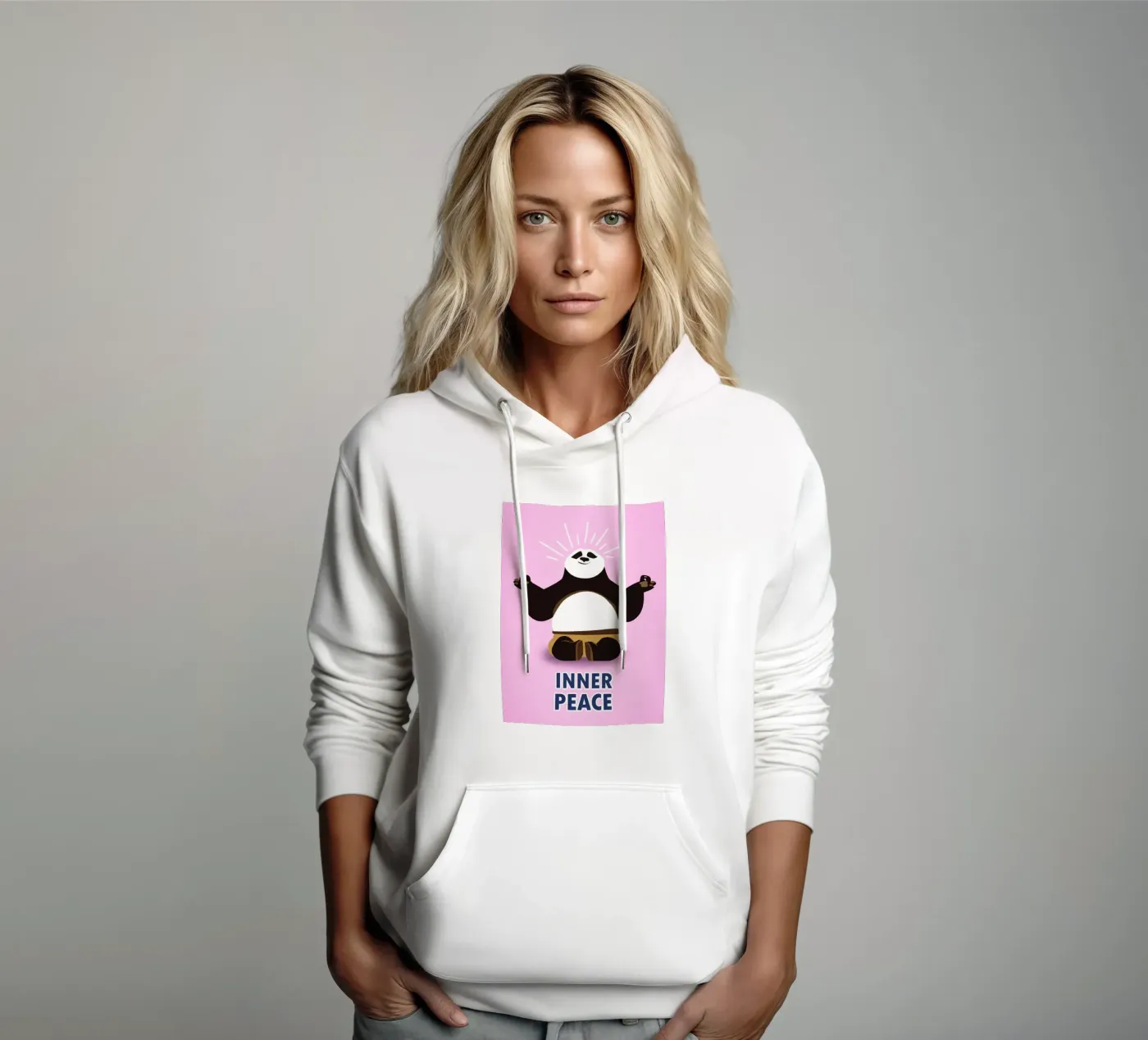 pace interiore felpa con cappuccio da Faiza