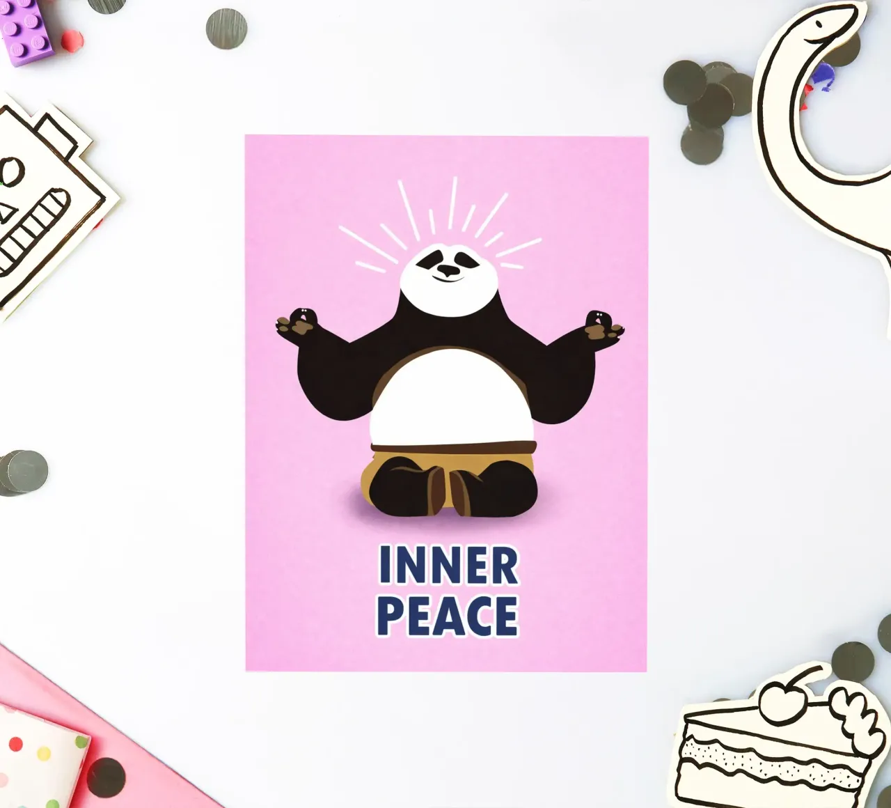 pace interiore adesivo da Faiza