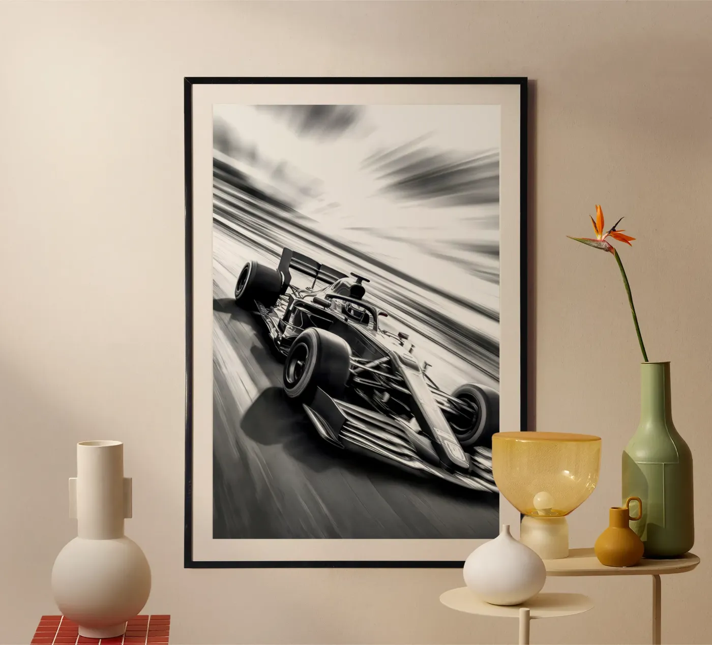 Formula 1 Shadow Racer poster da Hitspost