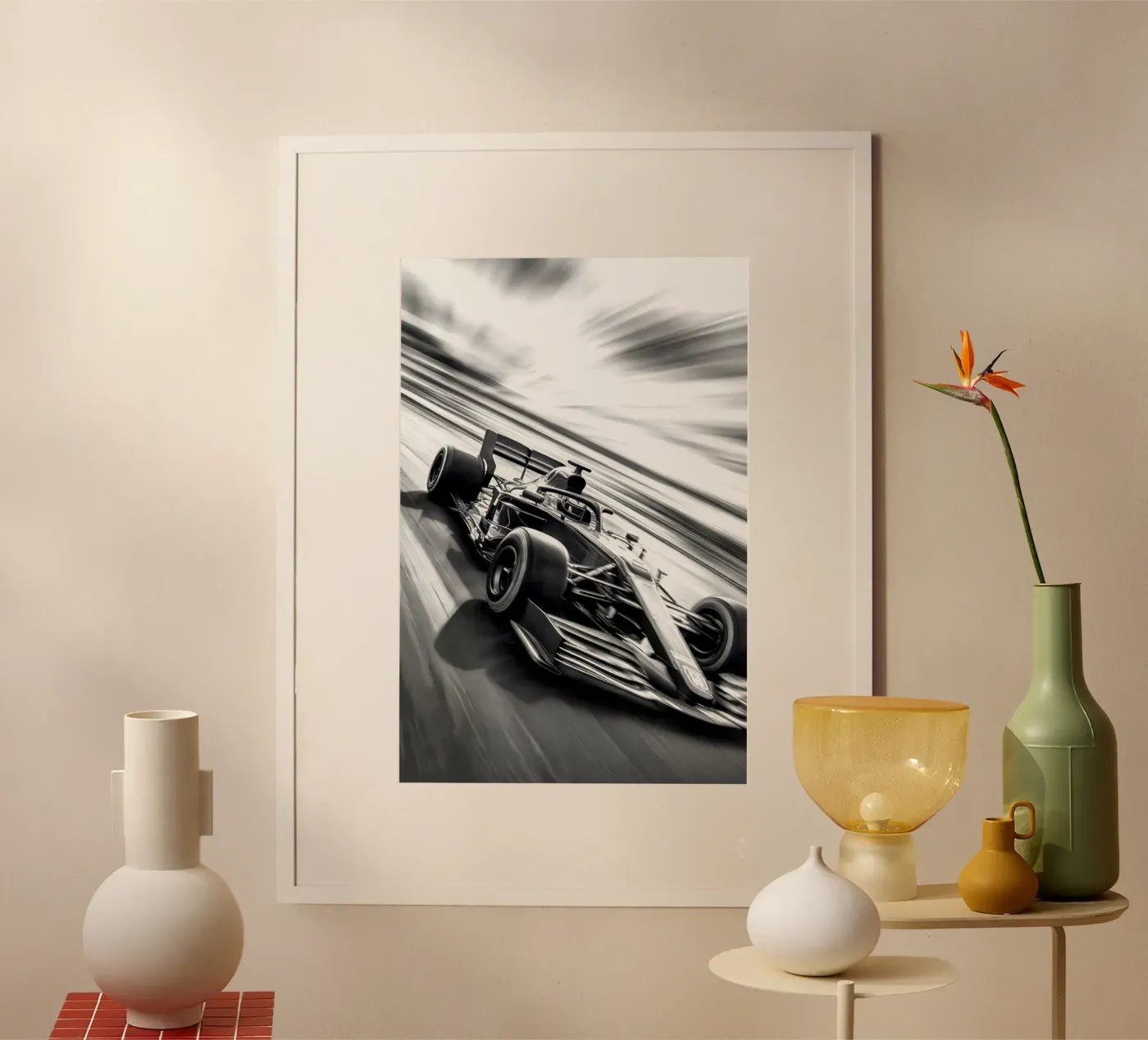 Formula 1 Shadow Racer poster da Hitspost