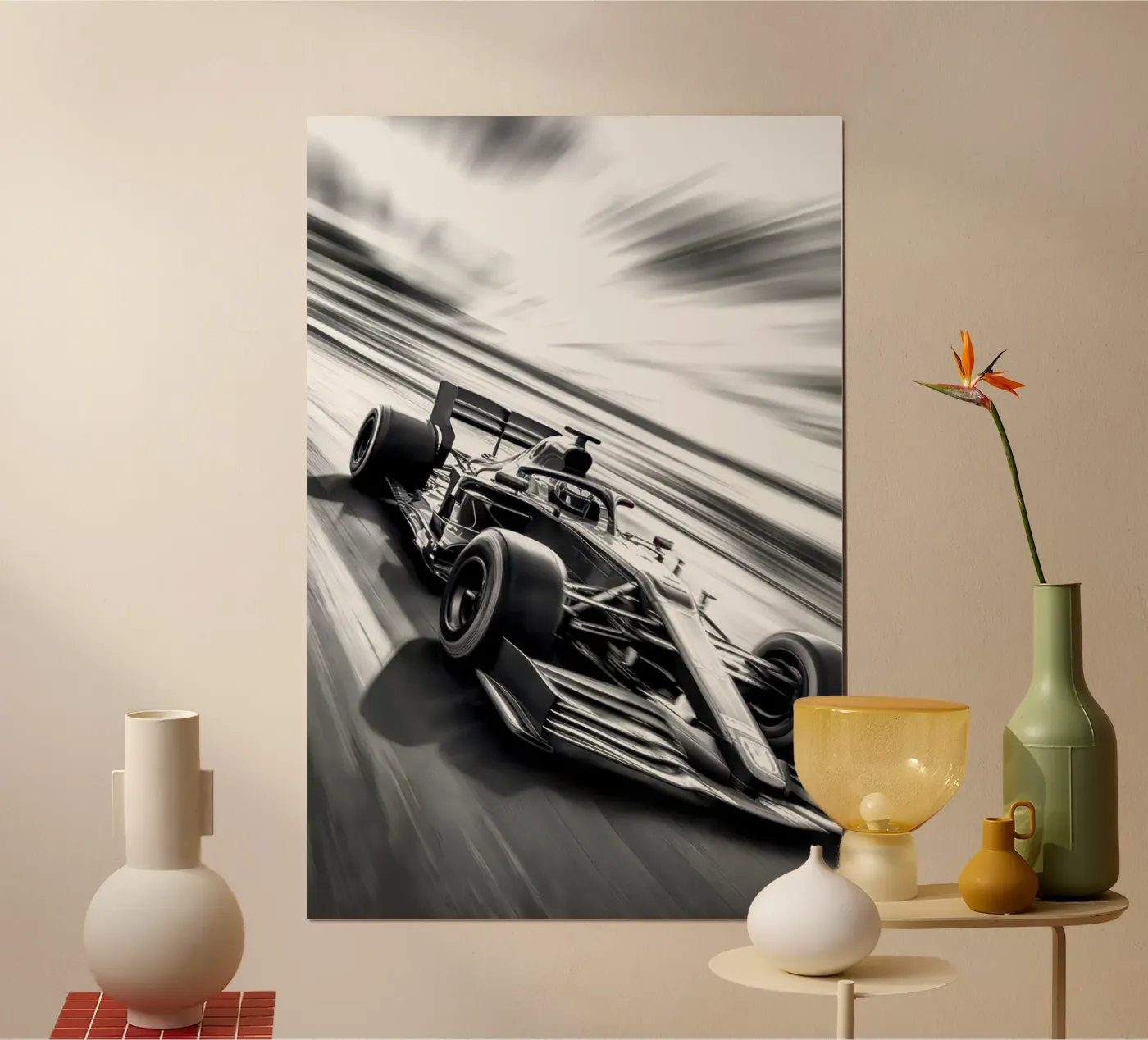 Formula 1 Shadow Racer poster da Hitspost