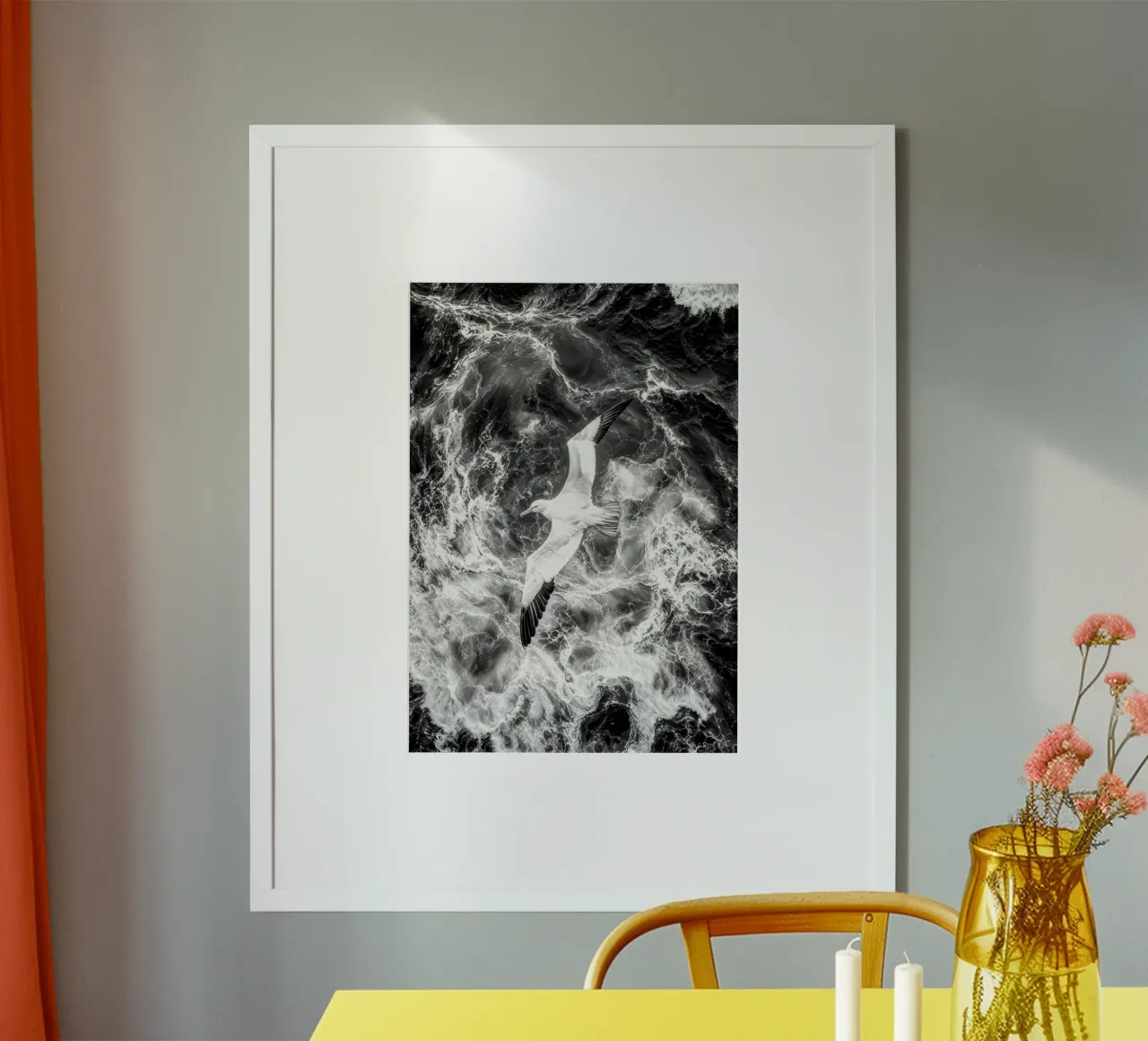 Seagull Grace poster by Hitspost