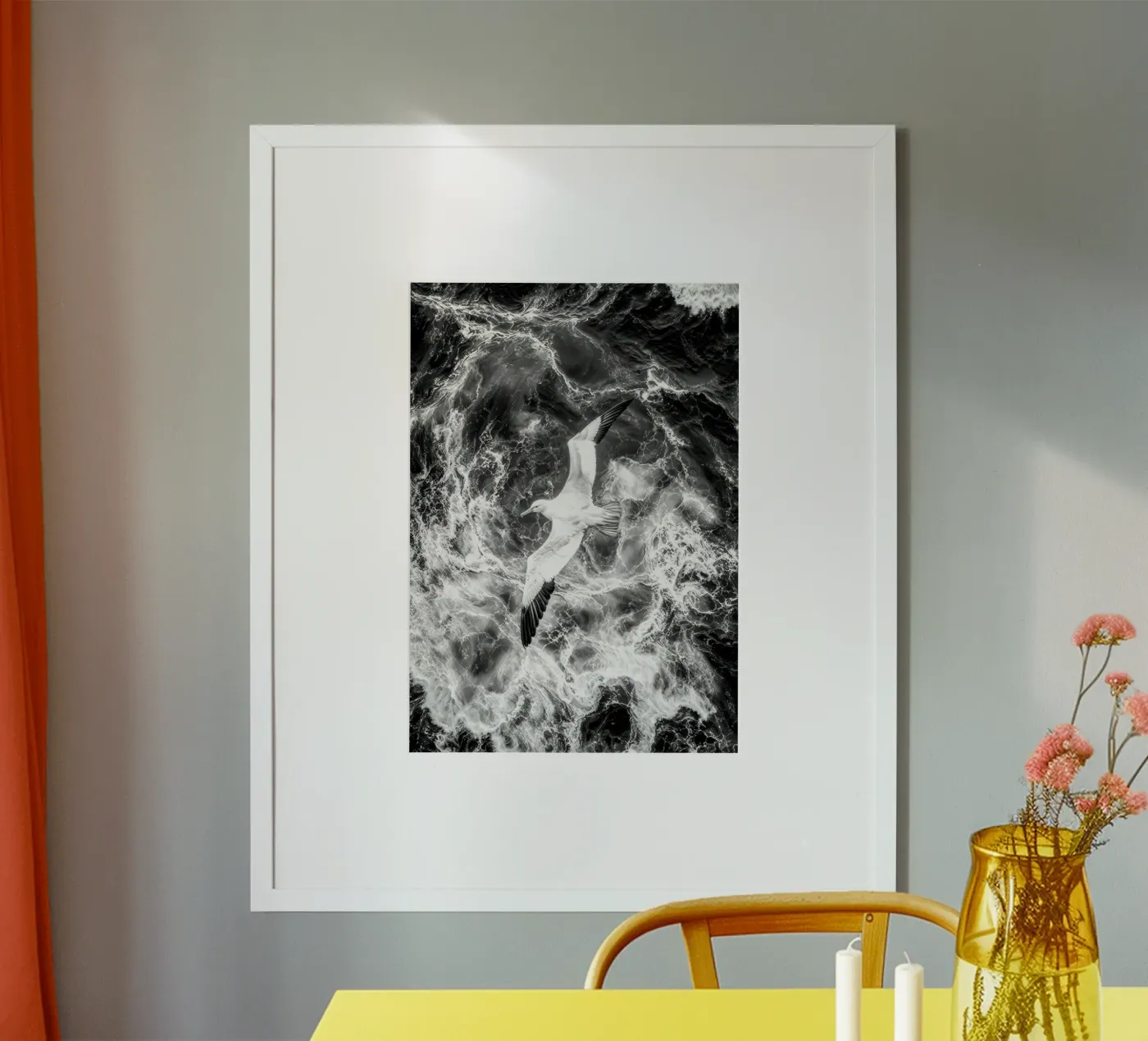 Meeuwengratie poster van Hitspost