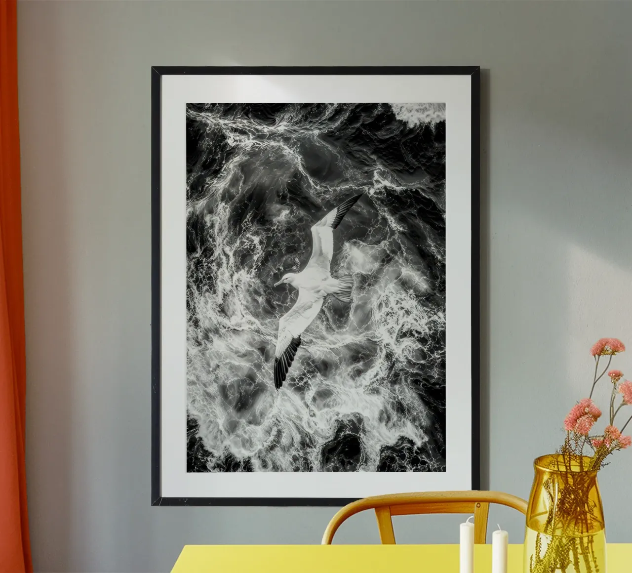 Seagull Grace poster by Hitspost