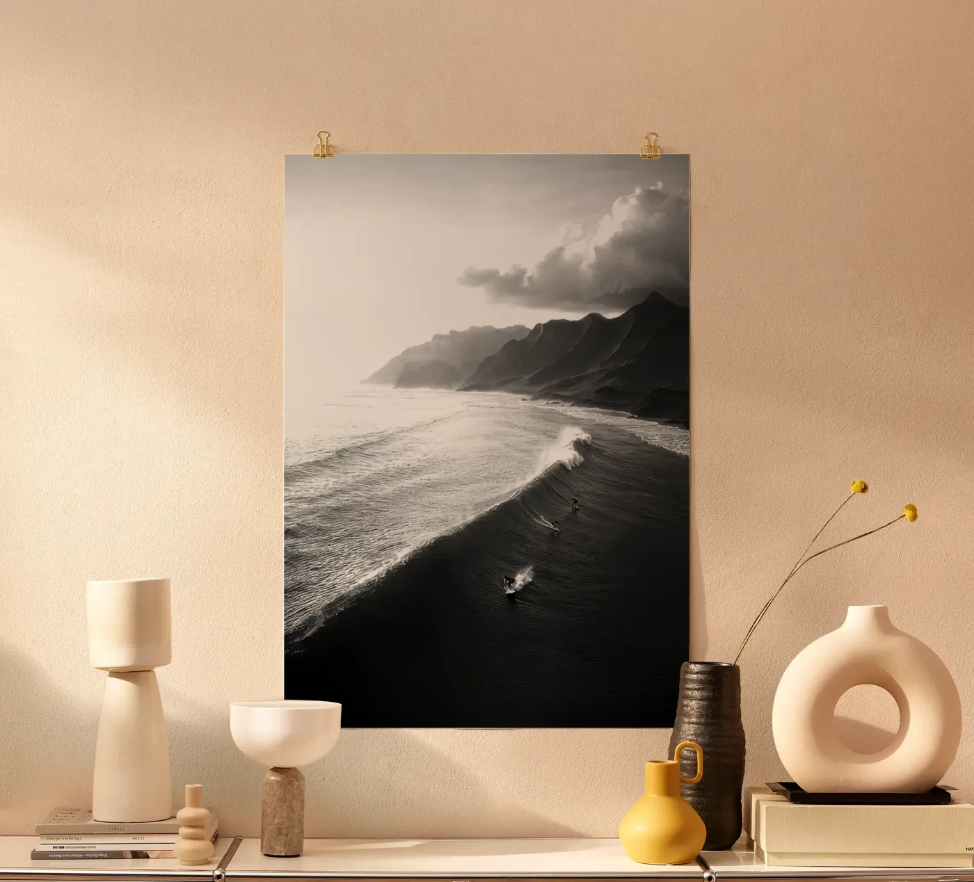 Möwen-Anmut Poster von Hitspost