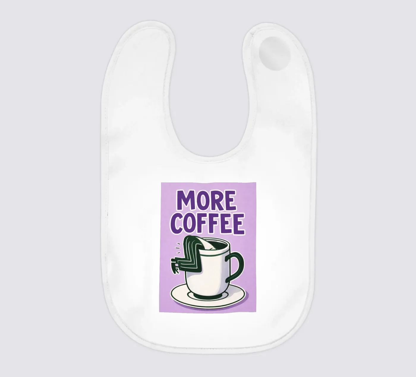 more coffee bavoir de Faiza