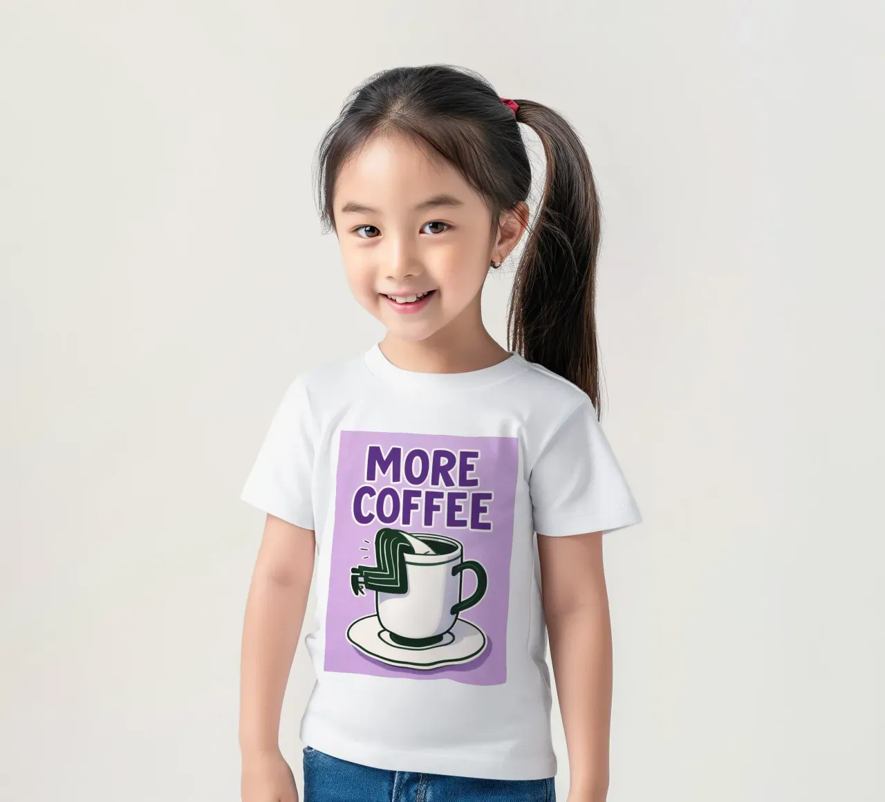 altro caffè t-shirt bambini da Faiza