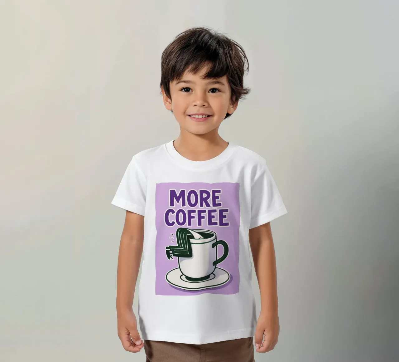 altro caffè t-shirt bambini da Faiza
