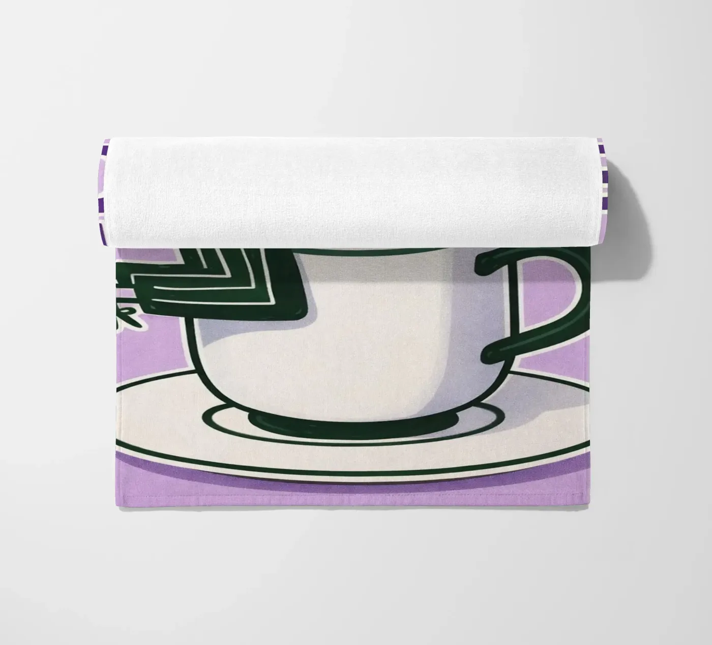 mehr Kaffee Strandtuch von Faiza