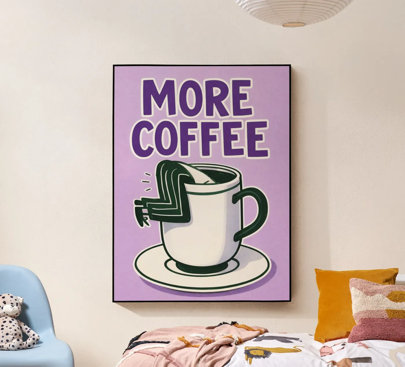 more coffee plexiglas de Faiza