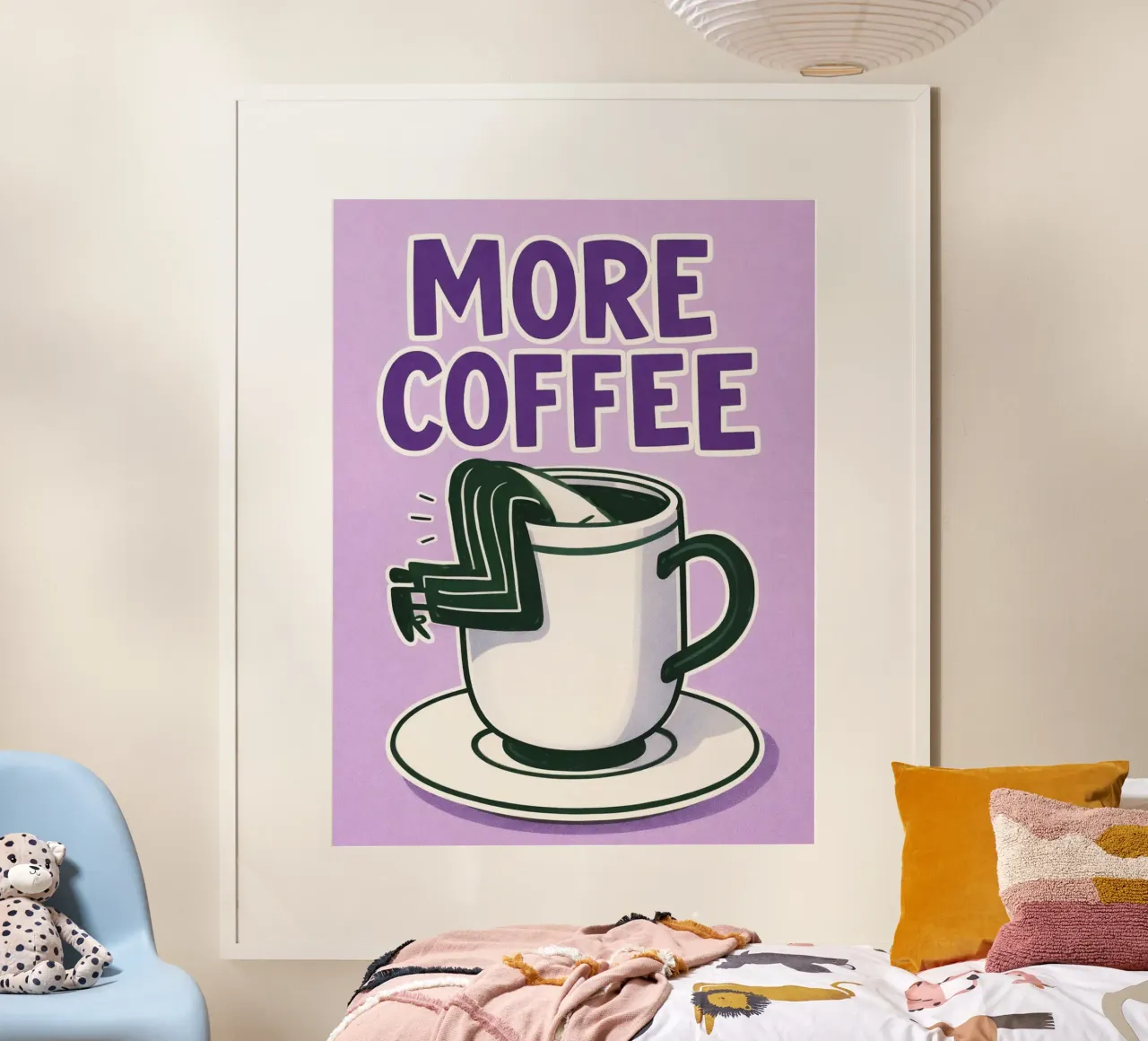 more coffee poster da Faiza