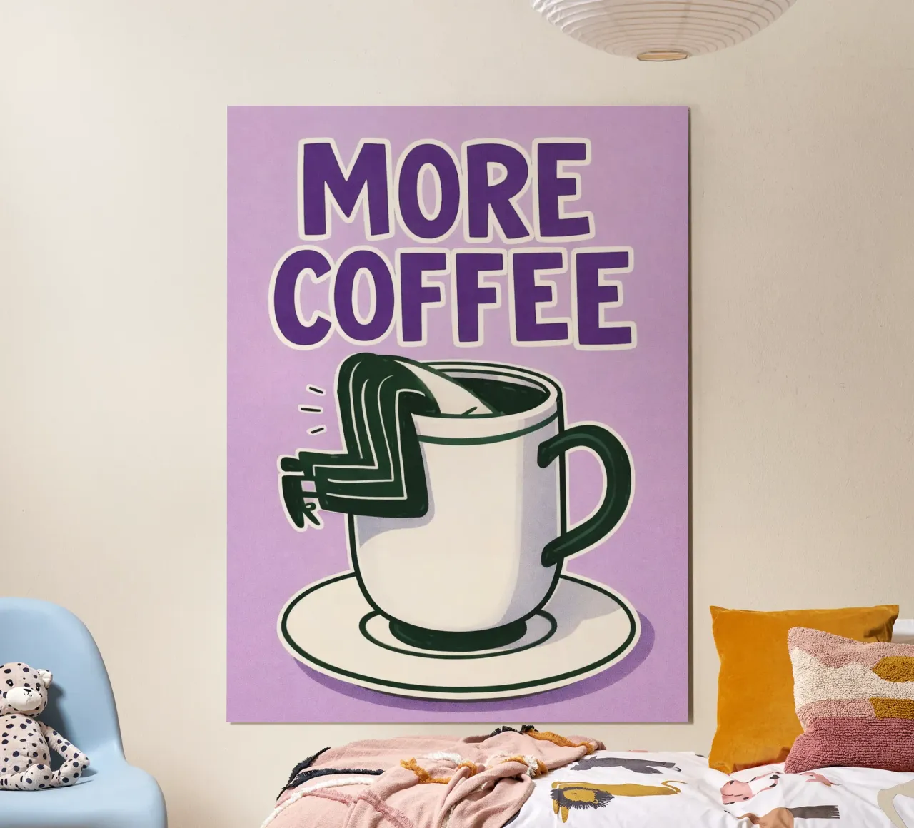 meer koffie poster van Faiza