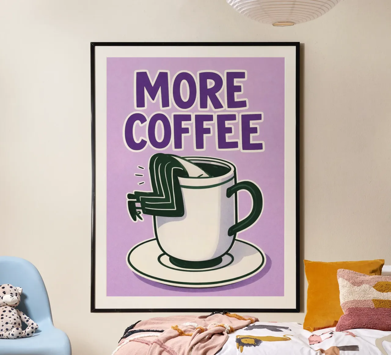 meer koffie poster van Faiza