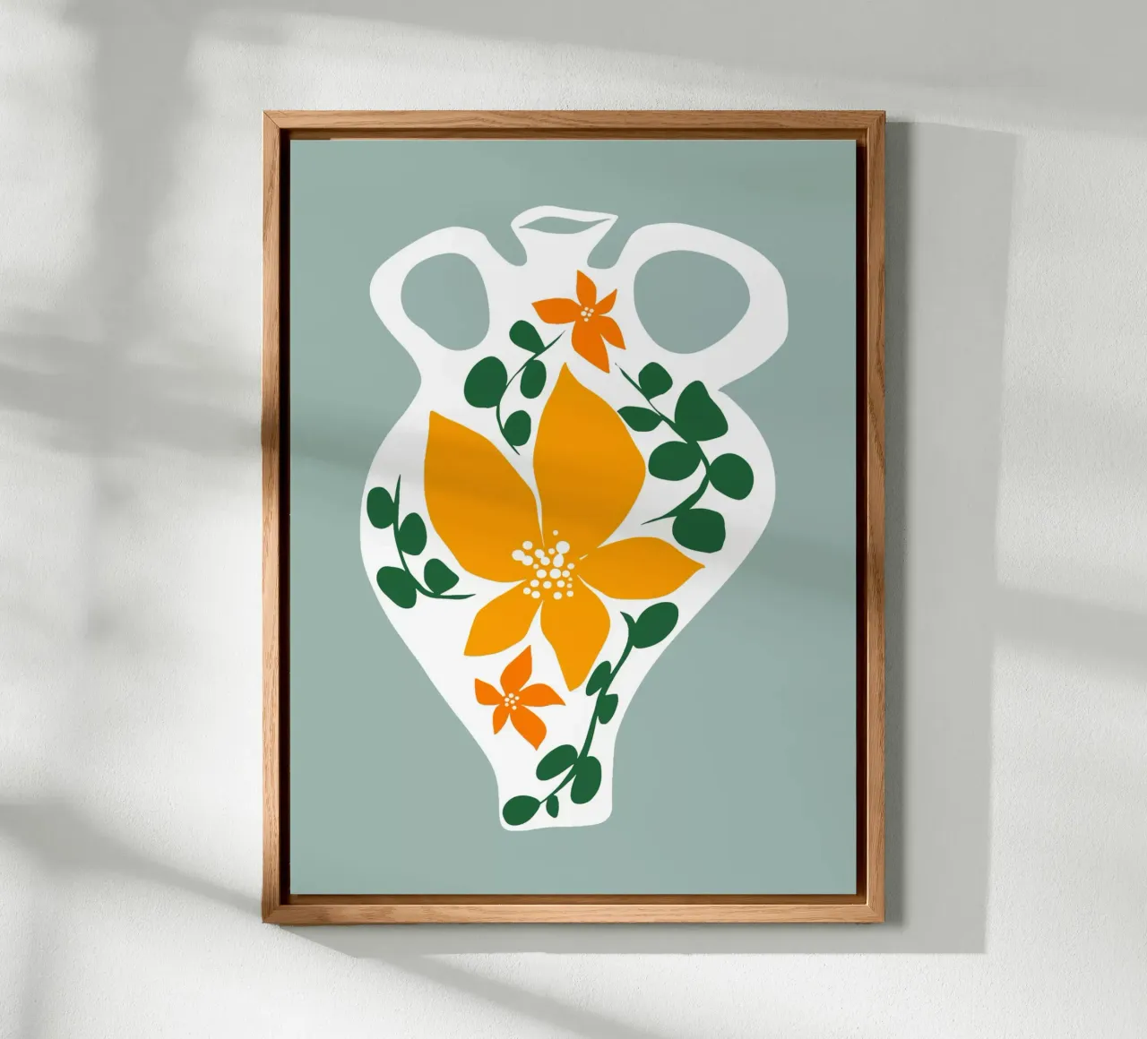 Flower Jug forex plate by Artsy Bessy