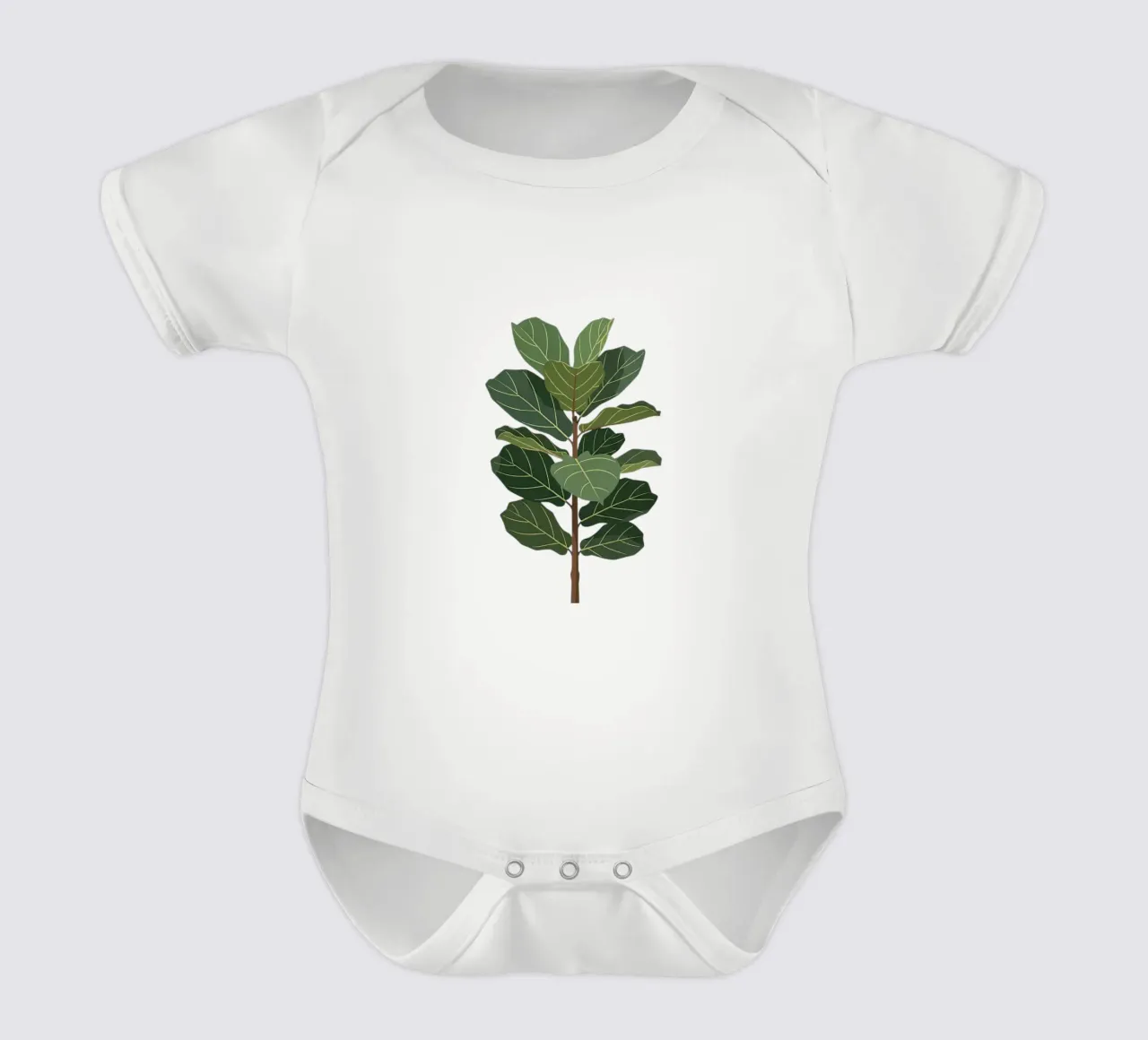 Ficus lyre body bébé de Minimalist vector art