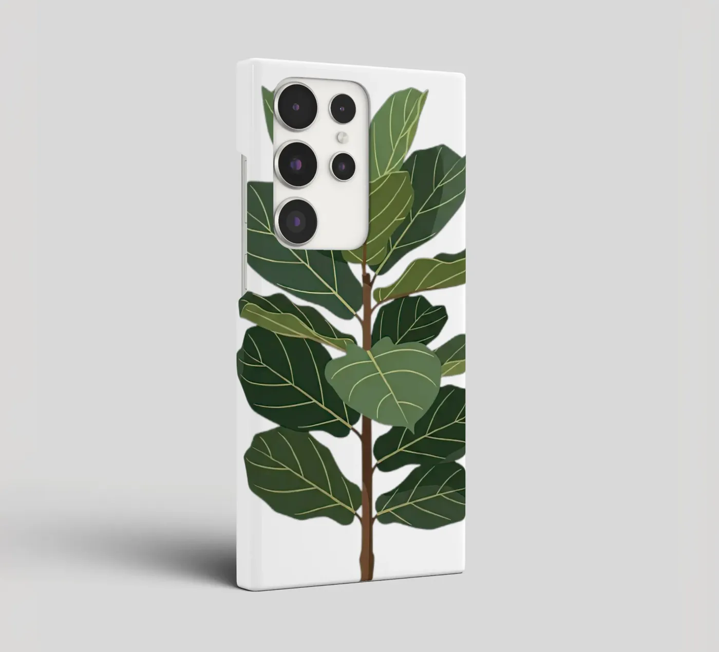 Vioolbladige vijgenboom samsung hoesje van Minimalist vector art