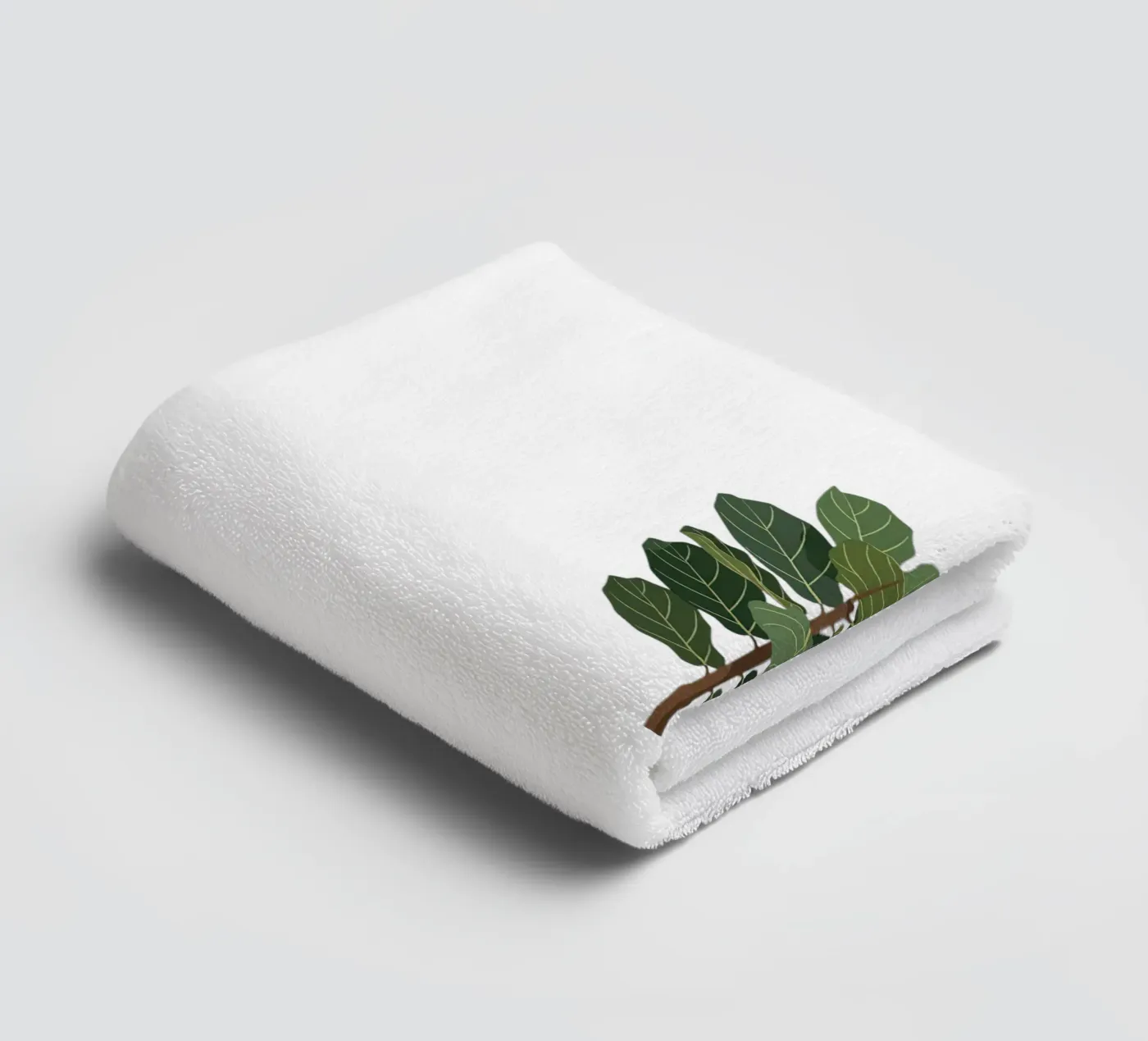 Fiddle Leaf Fig Tree Handtuch von Minimalist vector art