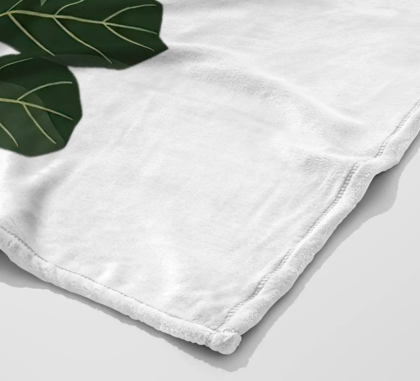 Geigenblattfeige Fleecedecke von Minimalist vector art