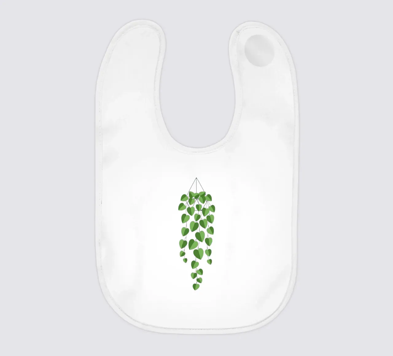 Pothos Trailing Vine bavaglino da Minimalist vector art