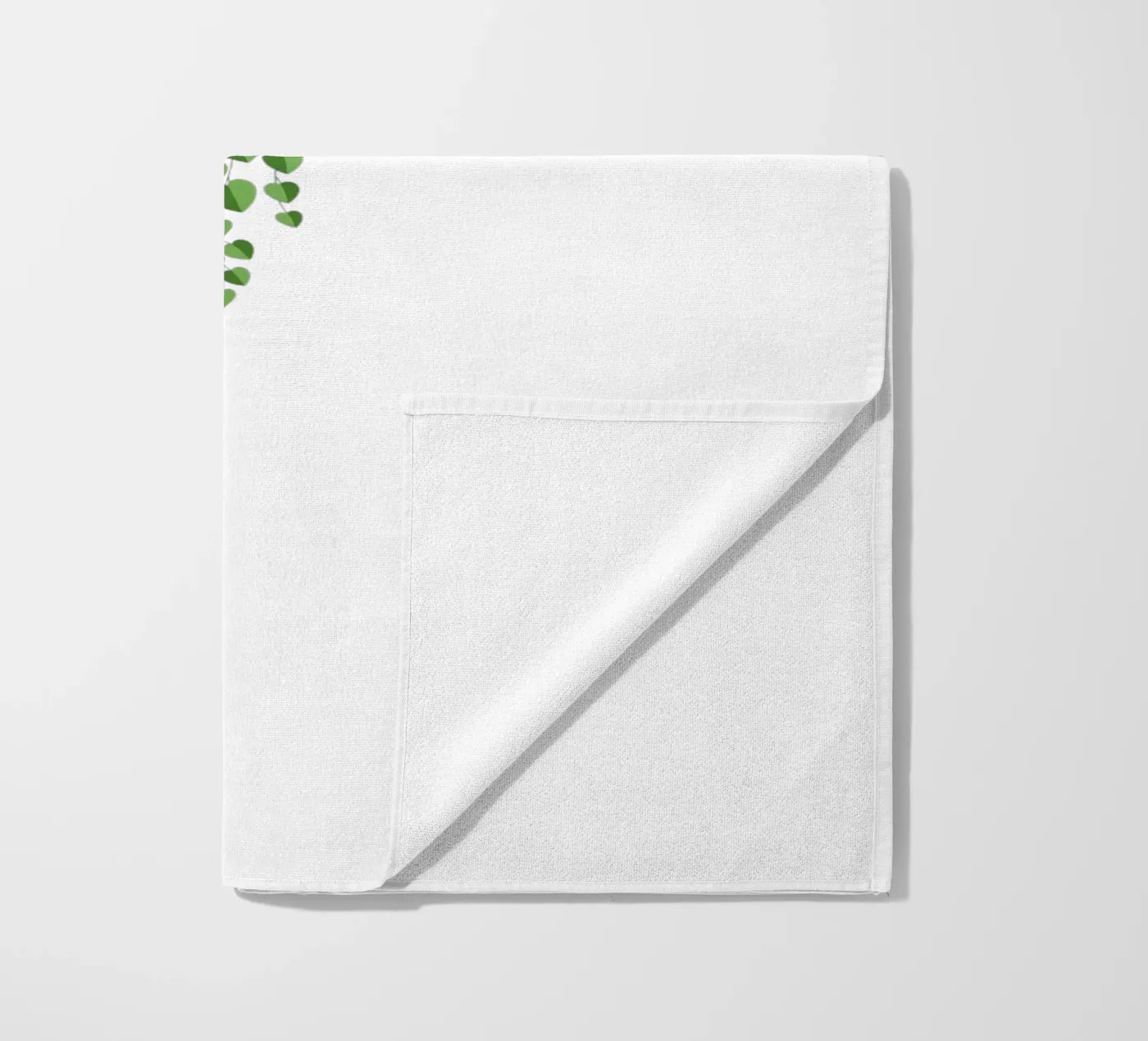 Pothos Trailing Vine strandhanddoek van Minimalist vector art