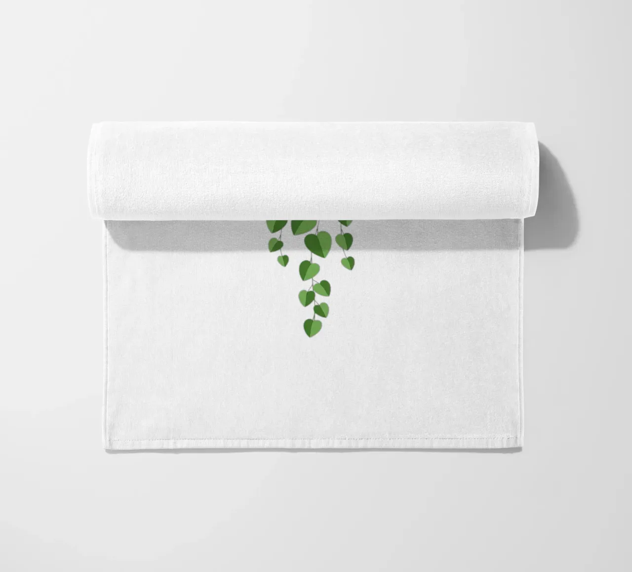 Vite rampicante Pothos telo mare da Minimalist vector art
