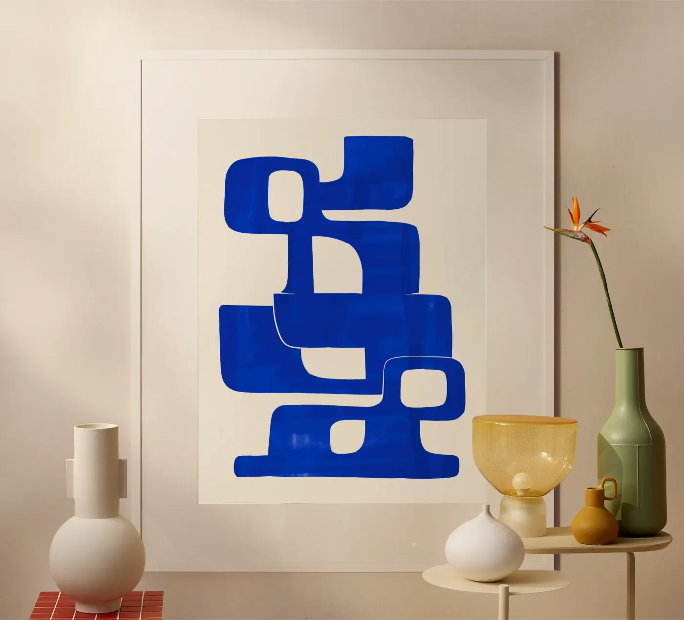 Abstracte kunst 56 poster van ThingDesign