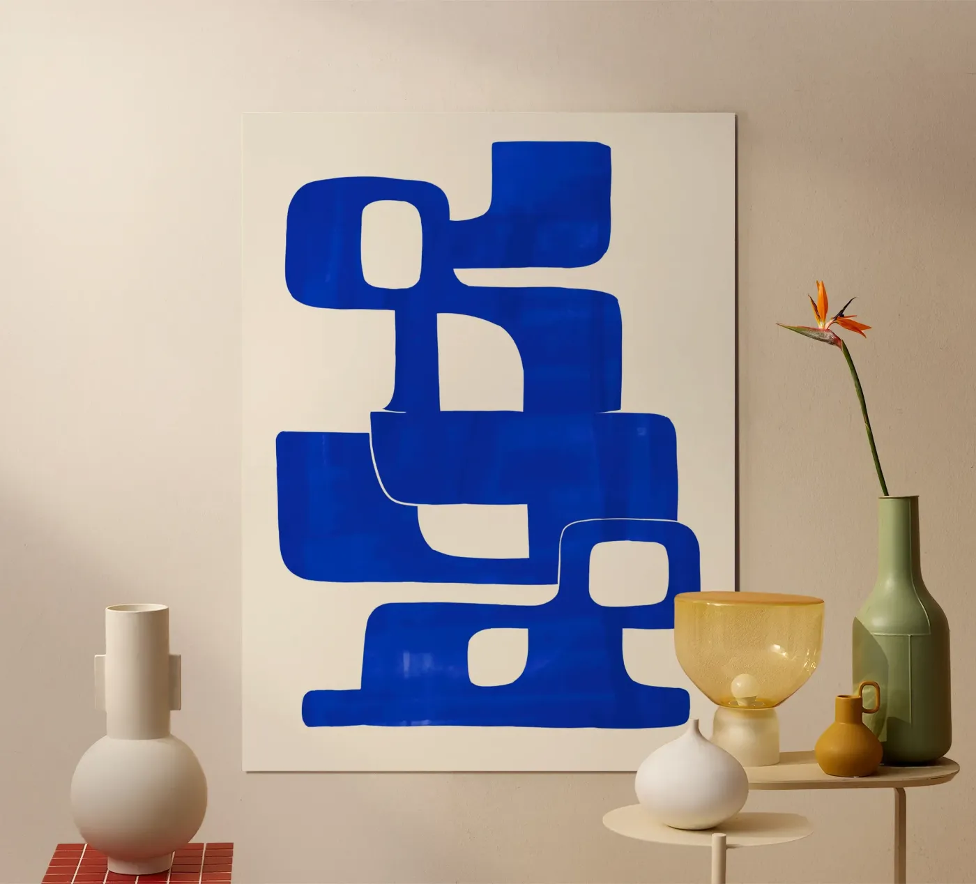 Abstracte kunst 56 poster van ThingDesign