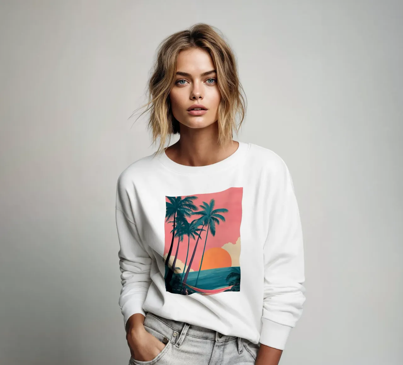 Sunset Hammock felpa da Amelie Rose