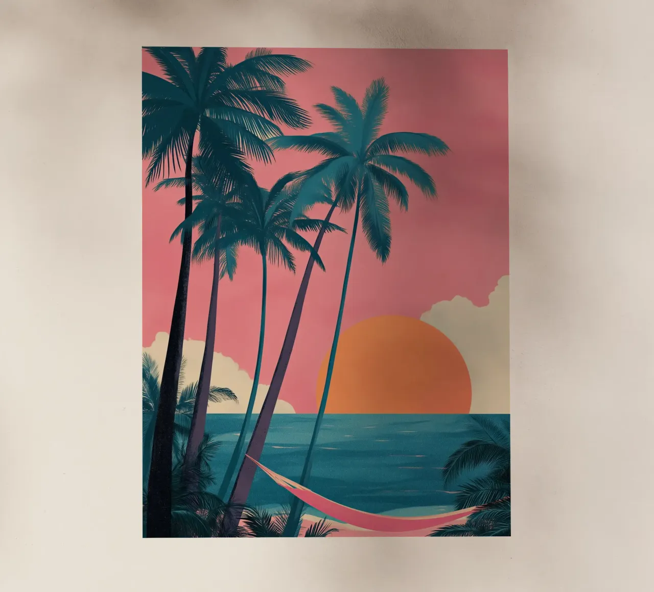 Sunset Hammock pellicola backlit da Amelie Rose