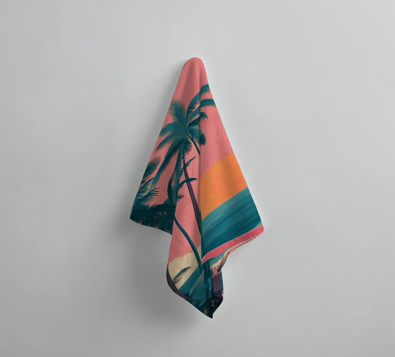 Sunset Hammock badhanddoek van Amelie Rose
