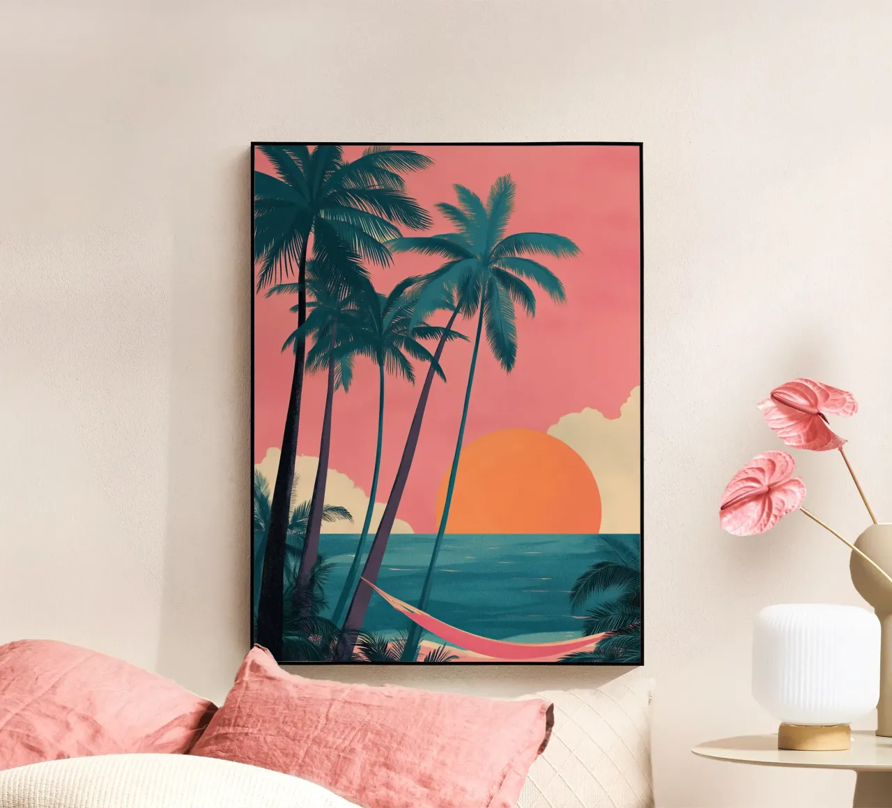 Sunset Hammock plexiglass da Amelie Rose