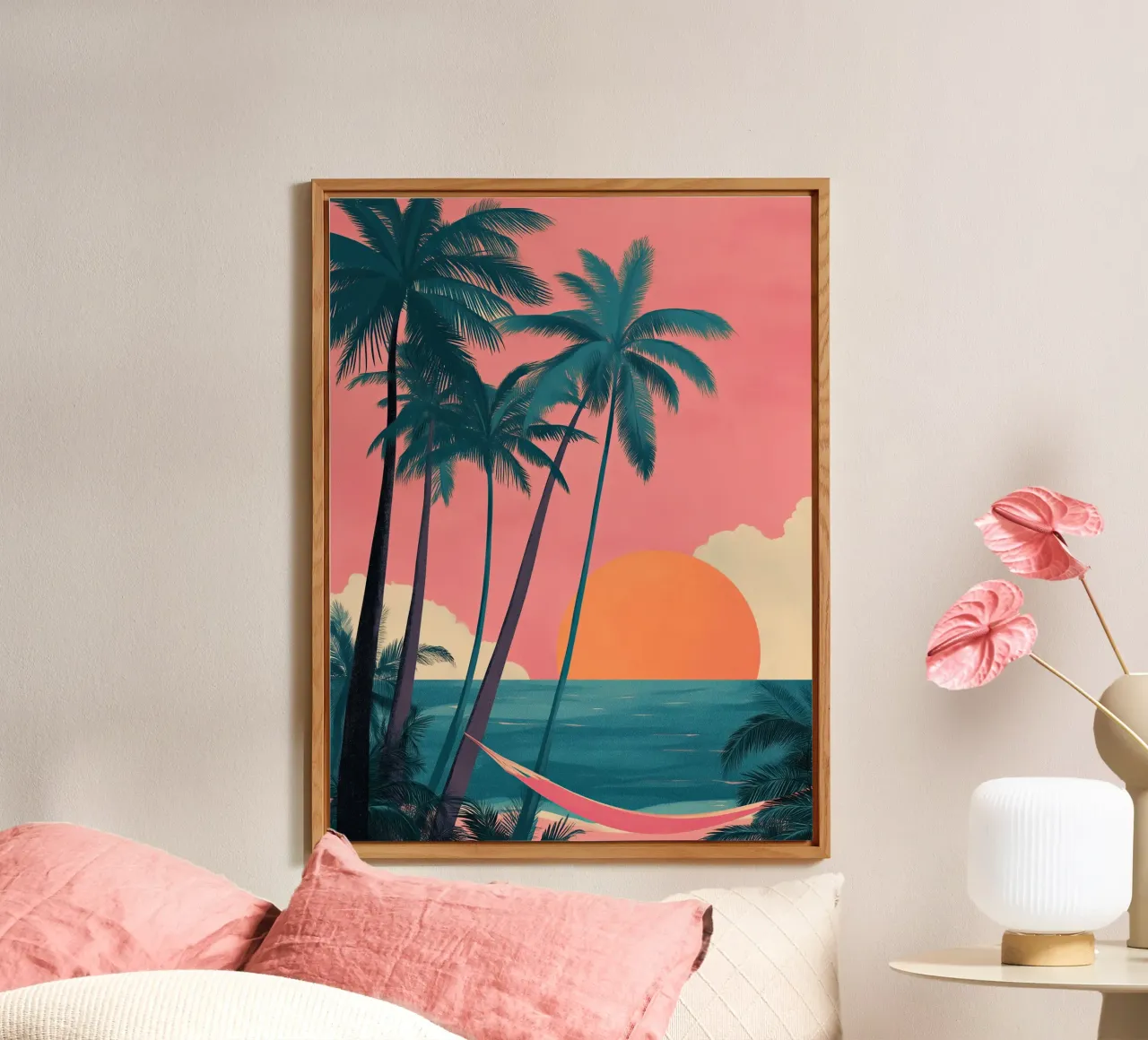 Sunset Hammock forex plate by Amelie Rose