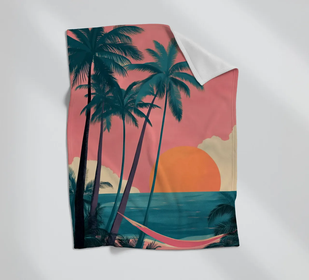 Sunset Hammock Fleecedecke von Amelie Rose