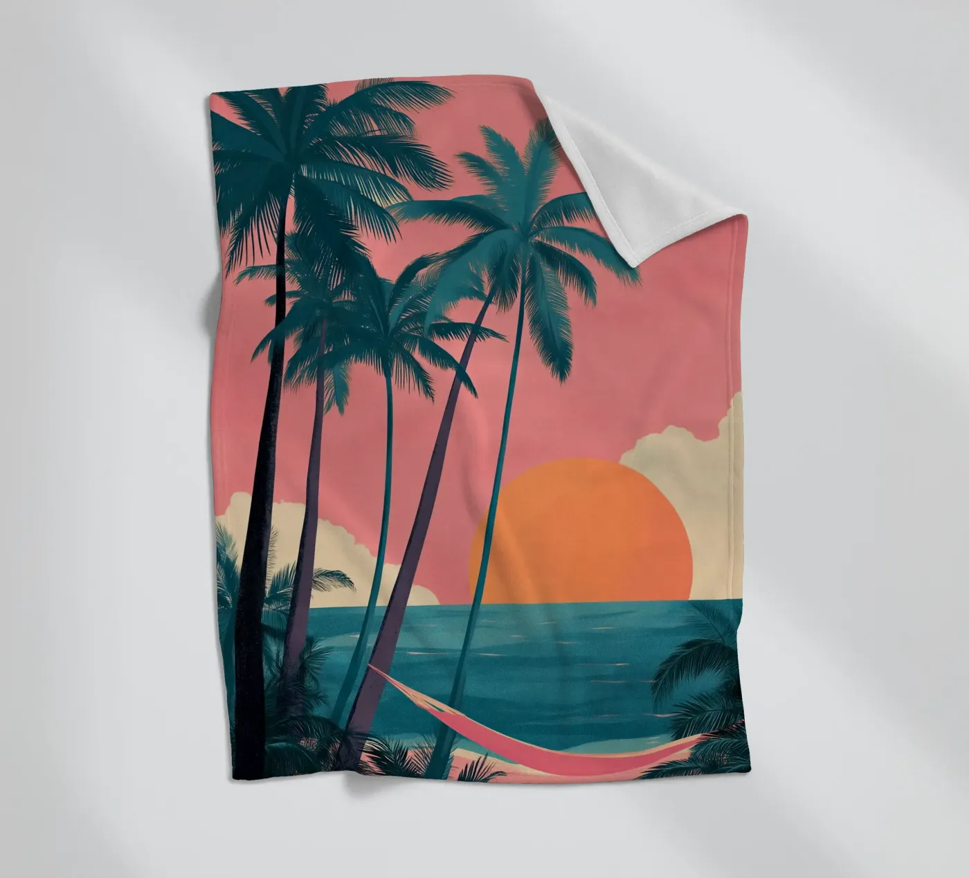 Sunset Hammock Fleecedecke von Amelie Rose