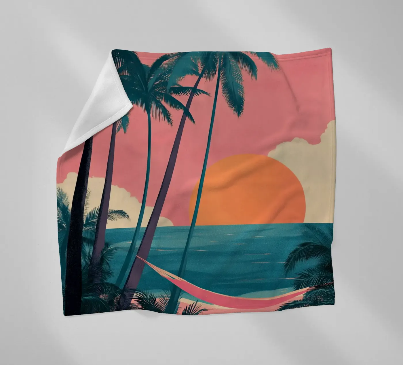Sunset Hammock Fleecedecke von Amelie Rose