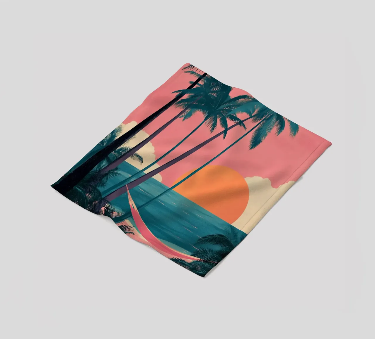 Sunset Hammock Fleecedecke von Amelie Rose
